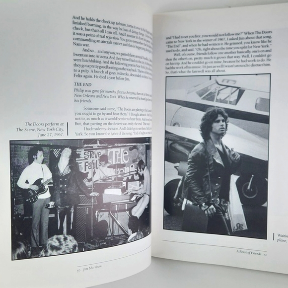 MORRISON: A Feast of Friends, 1991 First Printing, Softcover - Picture 9 of 16